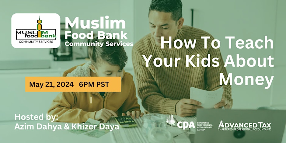 Muslim Food Bank How To Teach Your Kids About Money