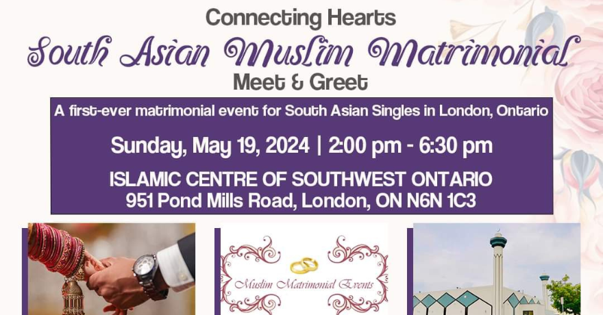 South Asian Canadian Muslim Matrimonial Meet & Greet Event