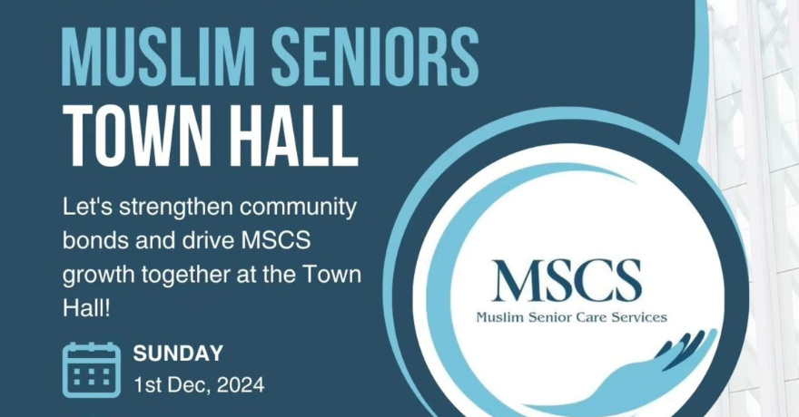 Muslim Seniors Town Hall Milton