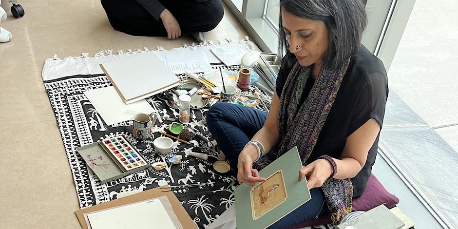 Doris McCarthy Gallery Workshop on Indian & Persian Miniature Painting with Pakistani Canadian Tazeen Qayyum Registration Required Space Limited