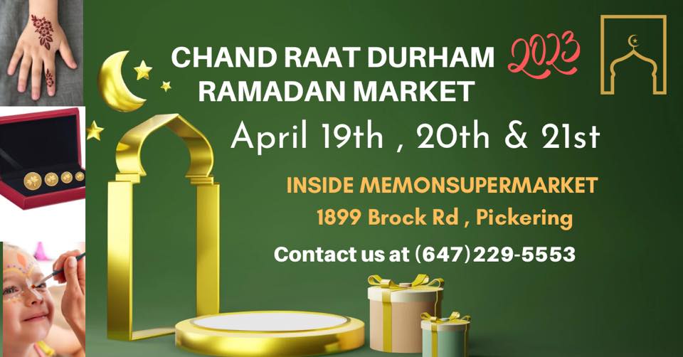 Chand Raat Durham Ramadan Market
