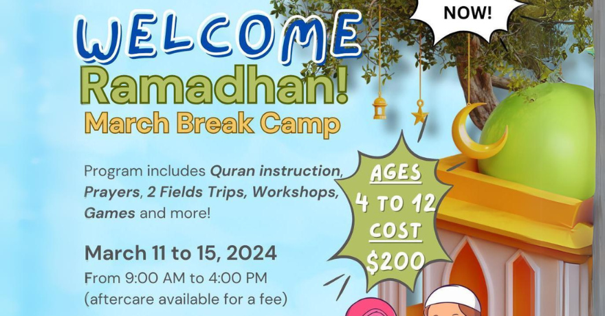 MAC Ottawa Welcome Ramadan! March Break Camp 2024 for Children