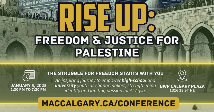 MAC Calgary Youth Palestine Conference: High School + University Program