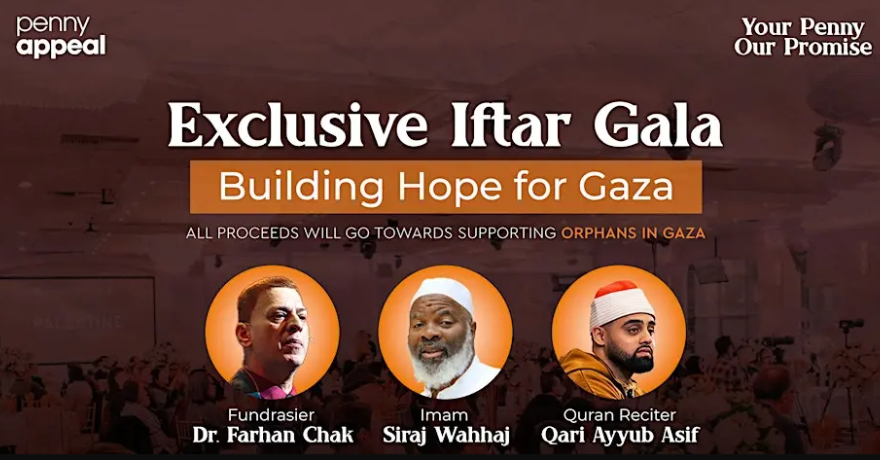 Penny Appeal Canada Exclusive Iftar Gala for Gaza | Edmonton