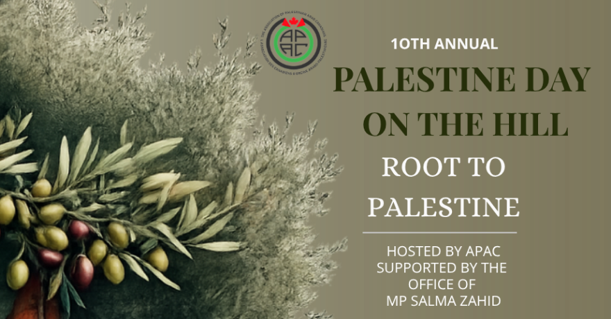 10th Annual Palestine Day on The Hill