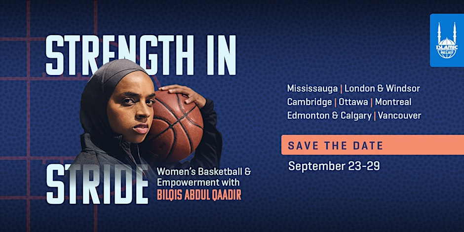 Islamic Relief Canada Cambridge Empowerment Through Basketball with Bilqis Abdul-Qaadir