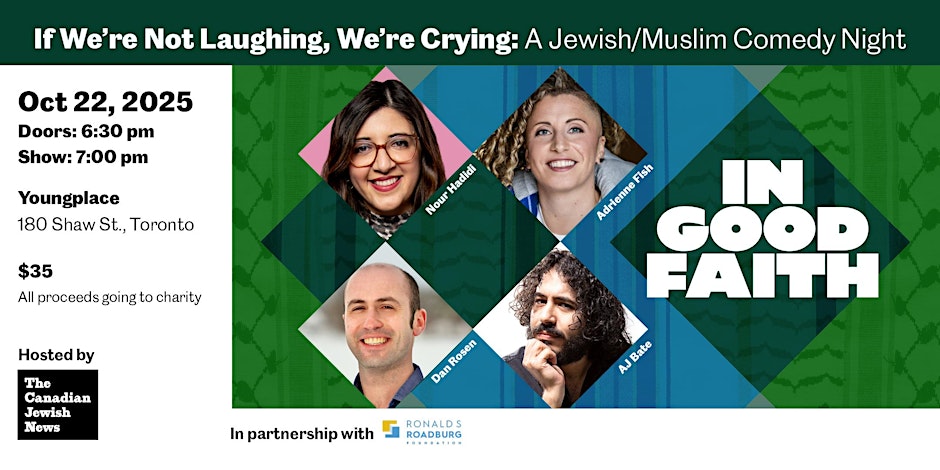 In Good Faith: A Jewish/Muslim Night of Comedy and Conversation