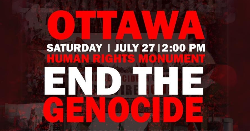 Ottawa Protest All Out for Palestine
