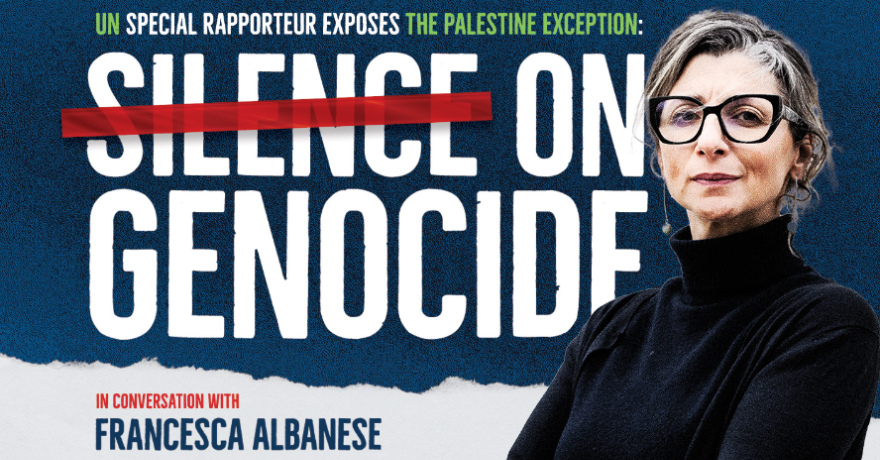 Islamic Relief Canada Silence on Genocide: In Conversation with Francesca Albanese I Mississauga