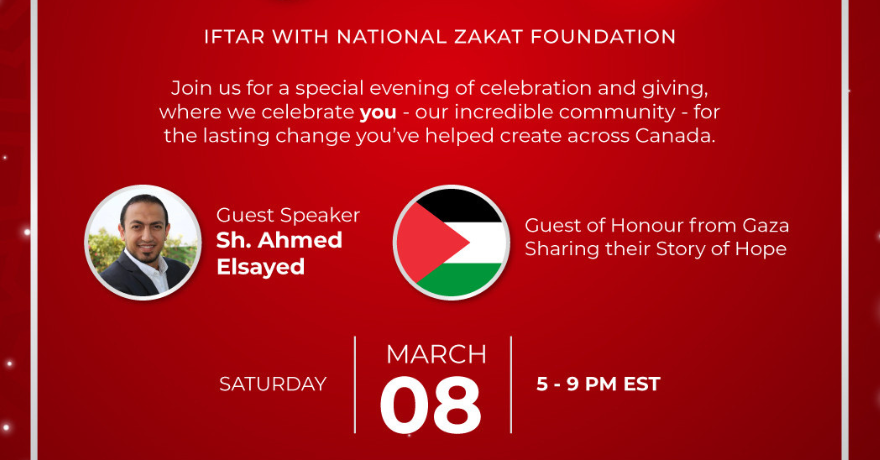 Ottawa Night of Gratitude | Iftar with National Zakat Foundation