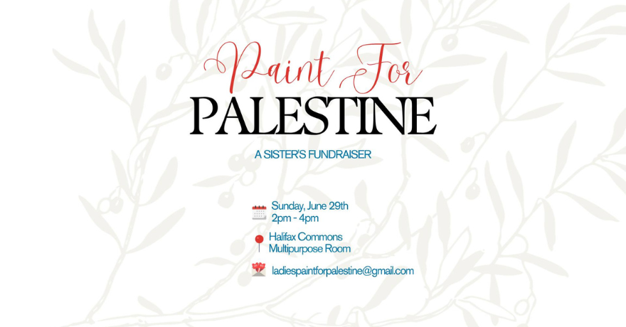 Paint for Palestine Sisters Fundraiser