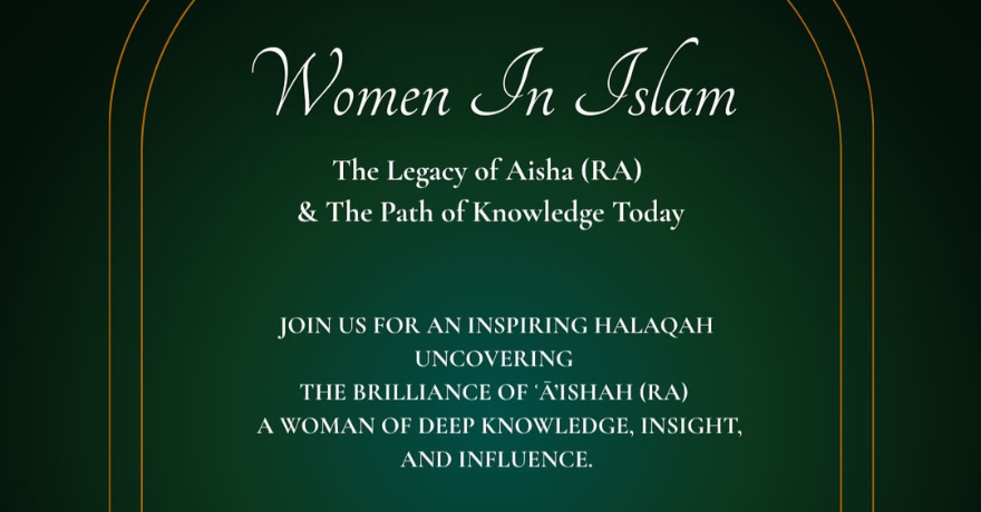 Jame Masjid IPC Women in Islam Sisters Halaqa (Ages 13 to 25)