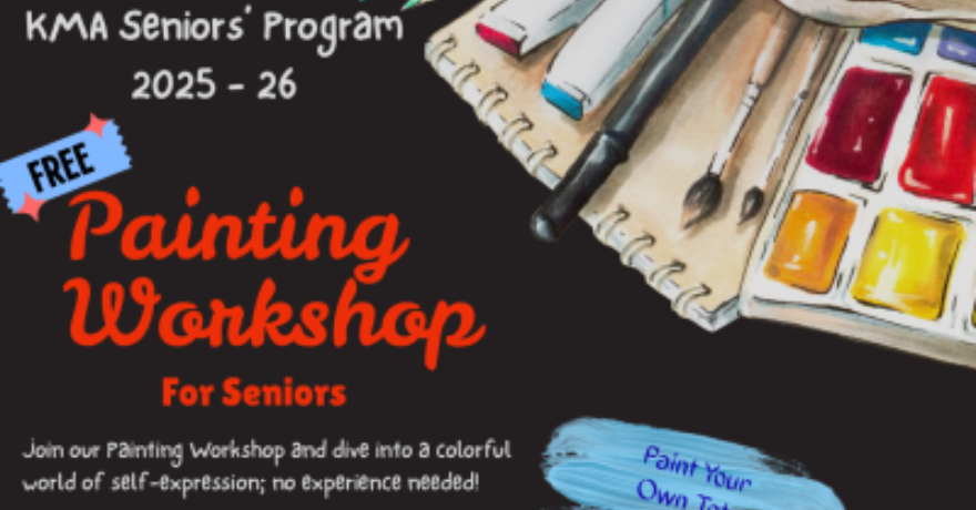 Kanata Muslim Association Painting Workshop for Seniors