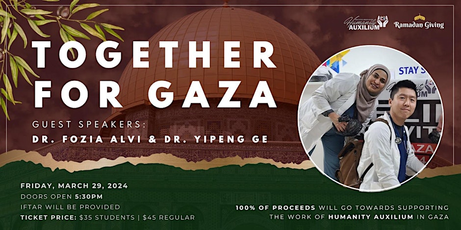 Together for Gaza: Fundraising Iftaar for Medical Aid