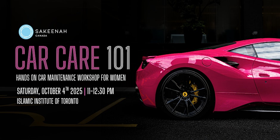 Sakeenah Canada Car Care 101 for Women