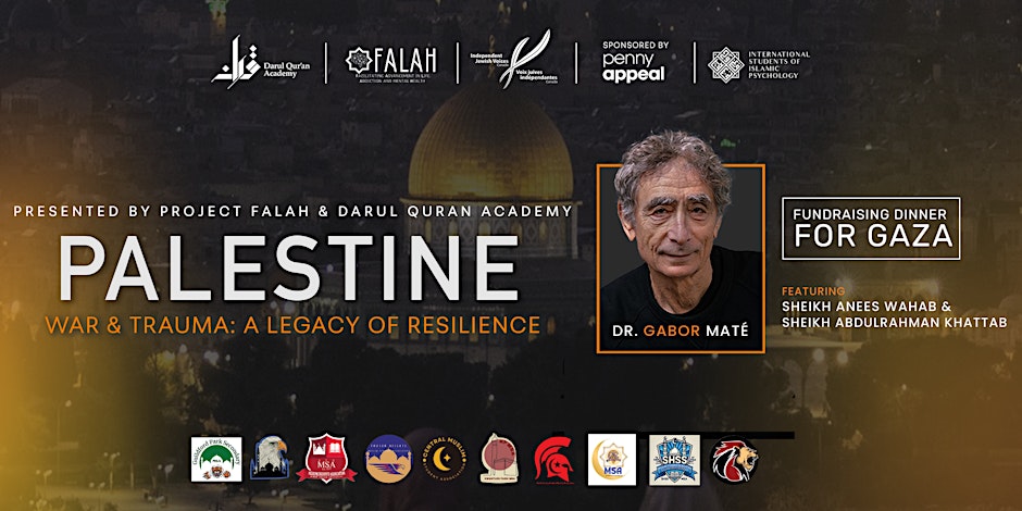 Penny Appeal Canada Palestine: A Legacy of Resilience with Dr. Gabor Maté