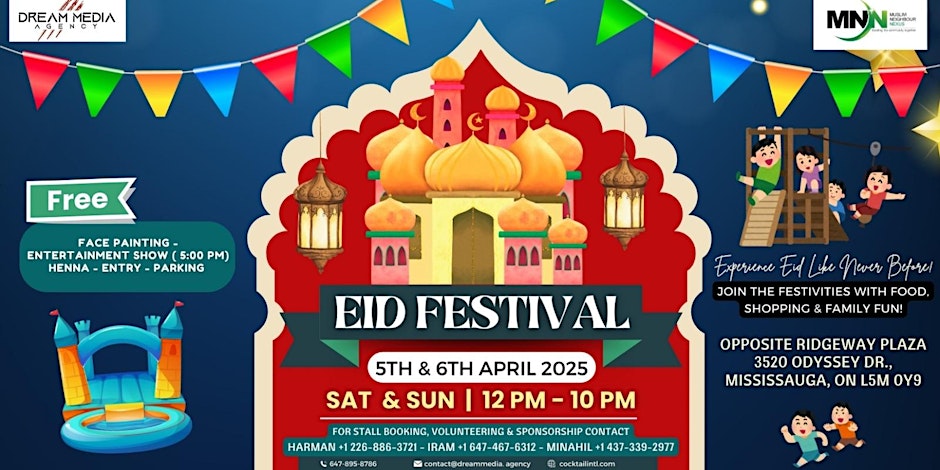 Muslim Neighbour Nexus Eid Festival Ridgeway Plaza