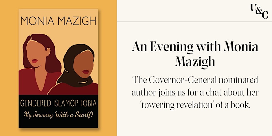 Upstart & Crow An Evening with Monia Mazigh