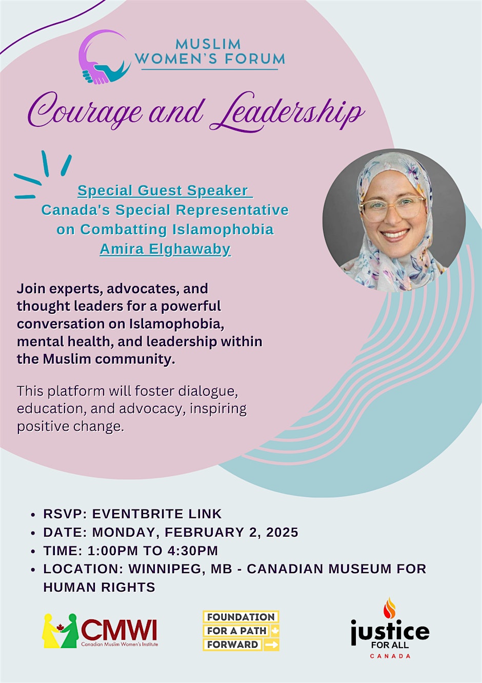 Muslim Women's Forum Winnipeg 2025 (at Canadian Museum for Human Rights)