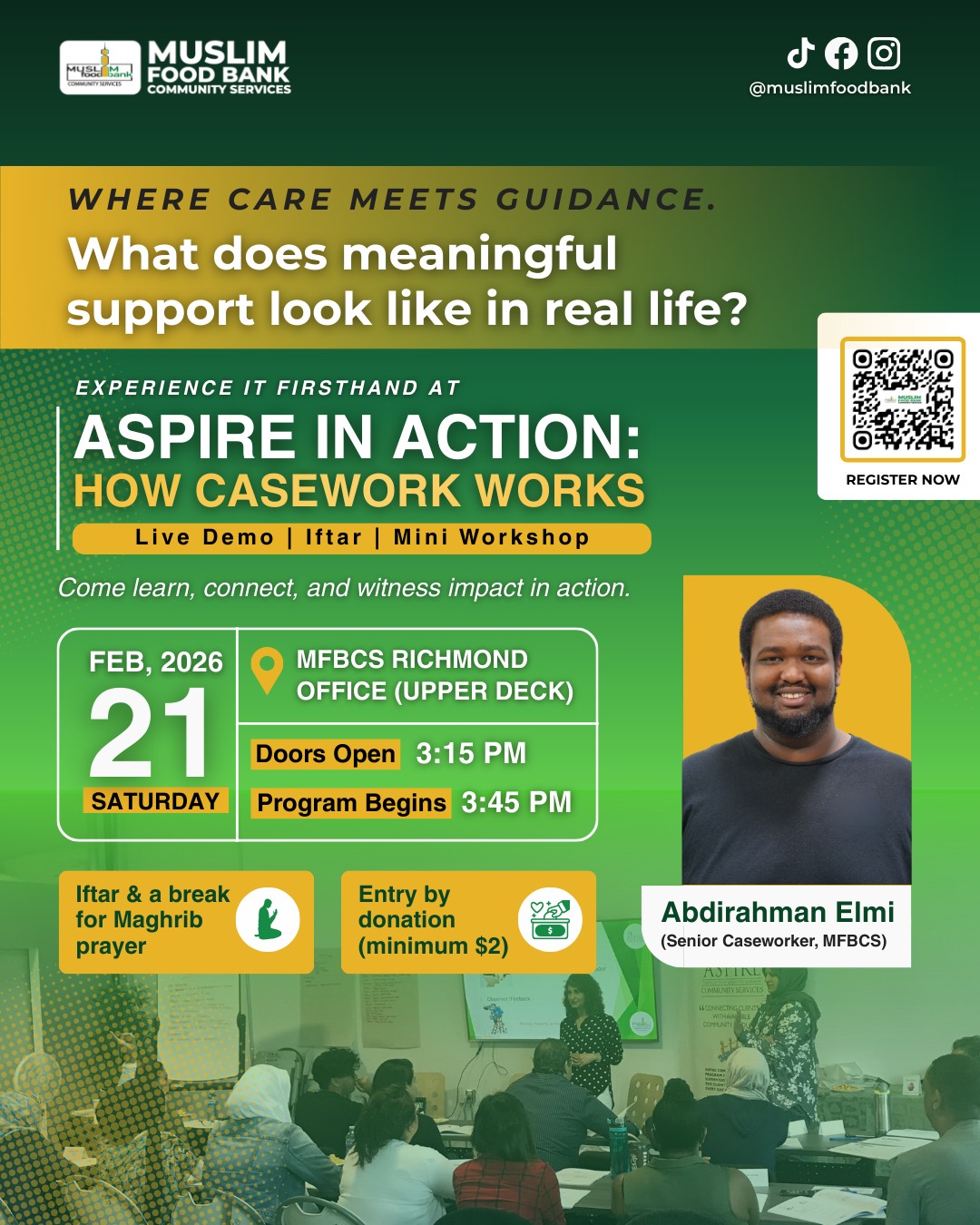 Muslim Food Bank Aspire in Action: How Casework Works