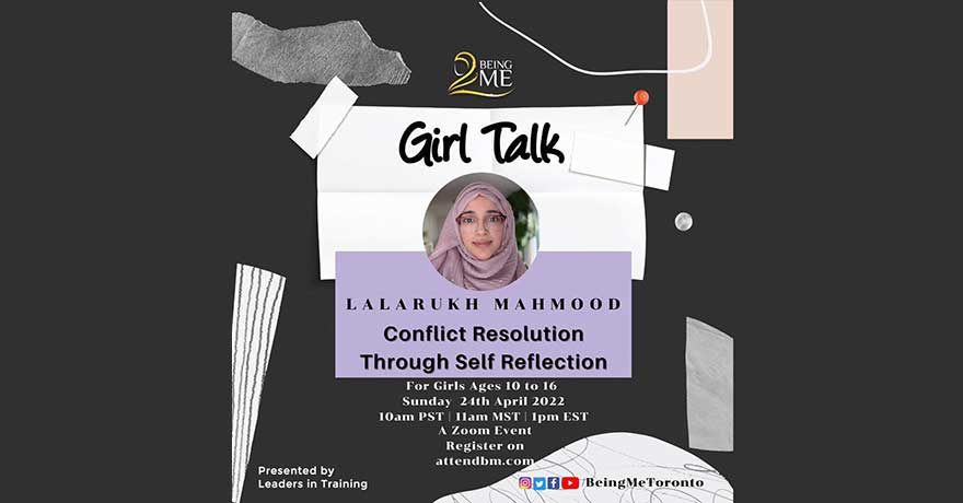 Girl Talk Monthly: Conflict Resolution through Self Reflection