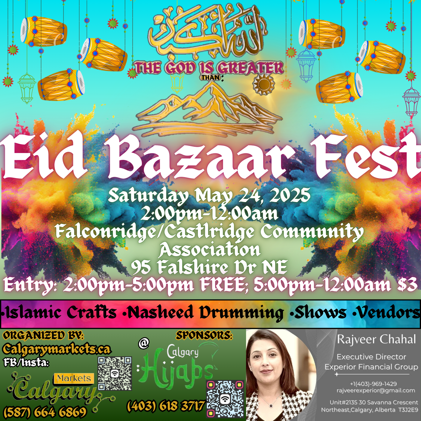 Calgary Events Eid Bazaar Festival 