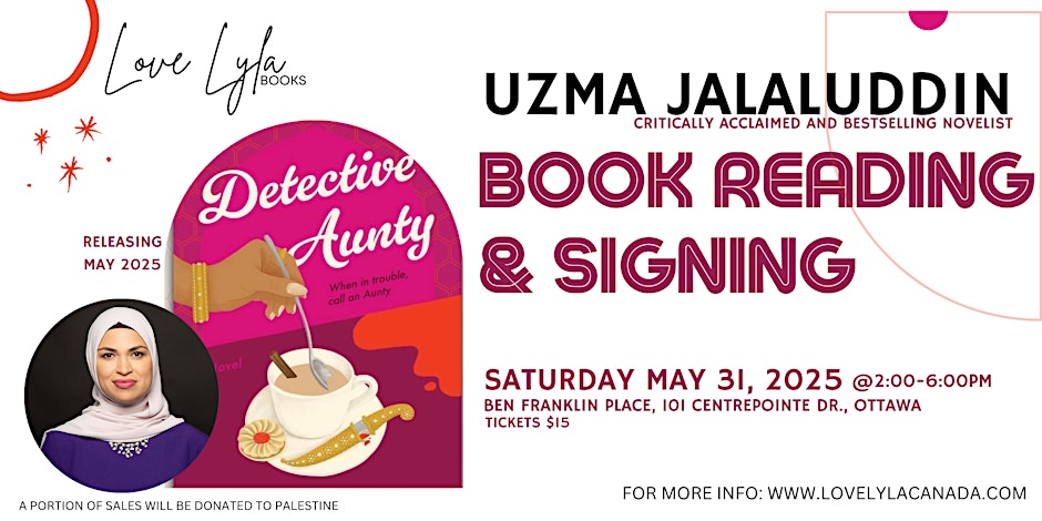 Love Lyla Books Book Reading & Signing with Uzma Jalaluddin