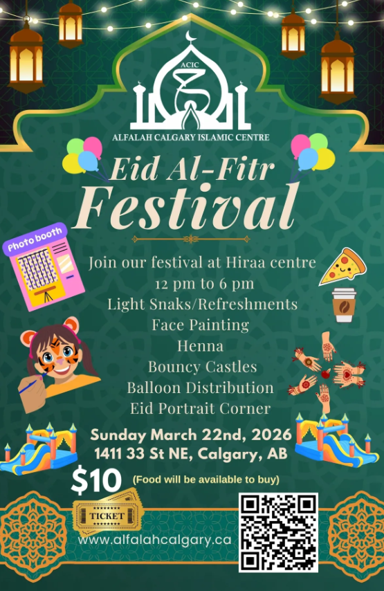 Al-Falah Calgary Eid Al-Fitr Festival 2026
