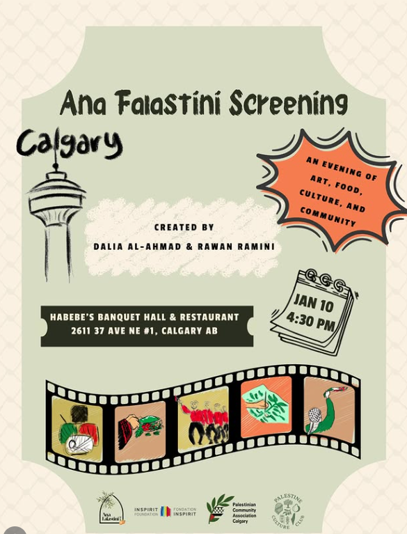 Ana Falastini Documentary Canada Tour Calgary