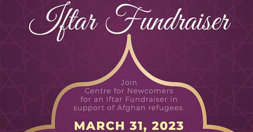 Centre for Newcomers Iftar Fundraiser in Support of Refugees