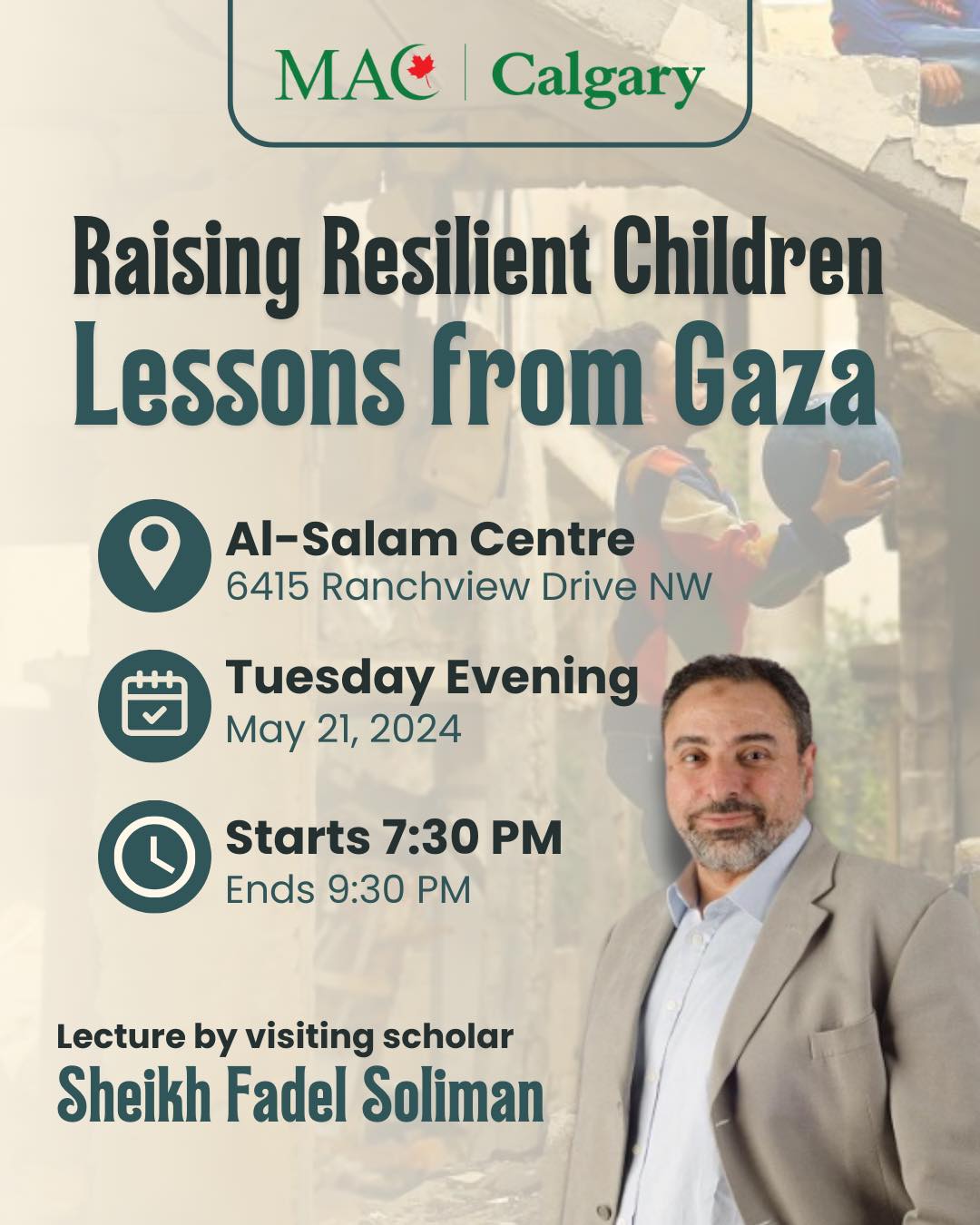 MAC Al Salam Centre Raising Resilient Children: Lessons from Gaza 