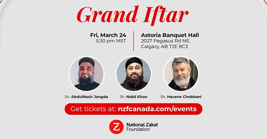 National Zakat Foundation Canada 10 Year Anniversary Fundraising Gala Dinner - Calgary
