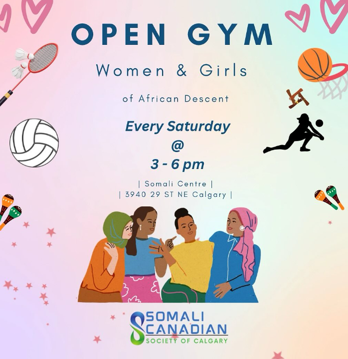 Somali Centre Open Gym for Women and Girls of African Descent