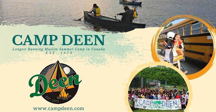 Camp Deen at Christie Lake August 20 to 26 Registration