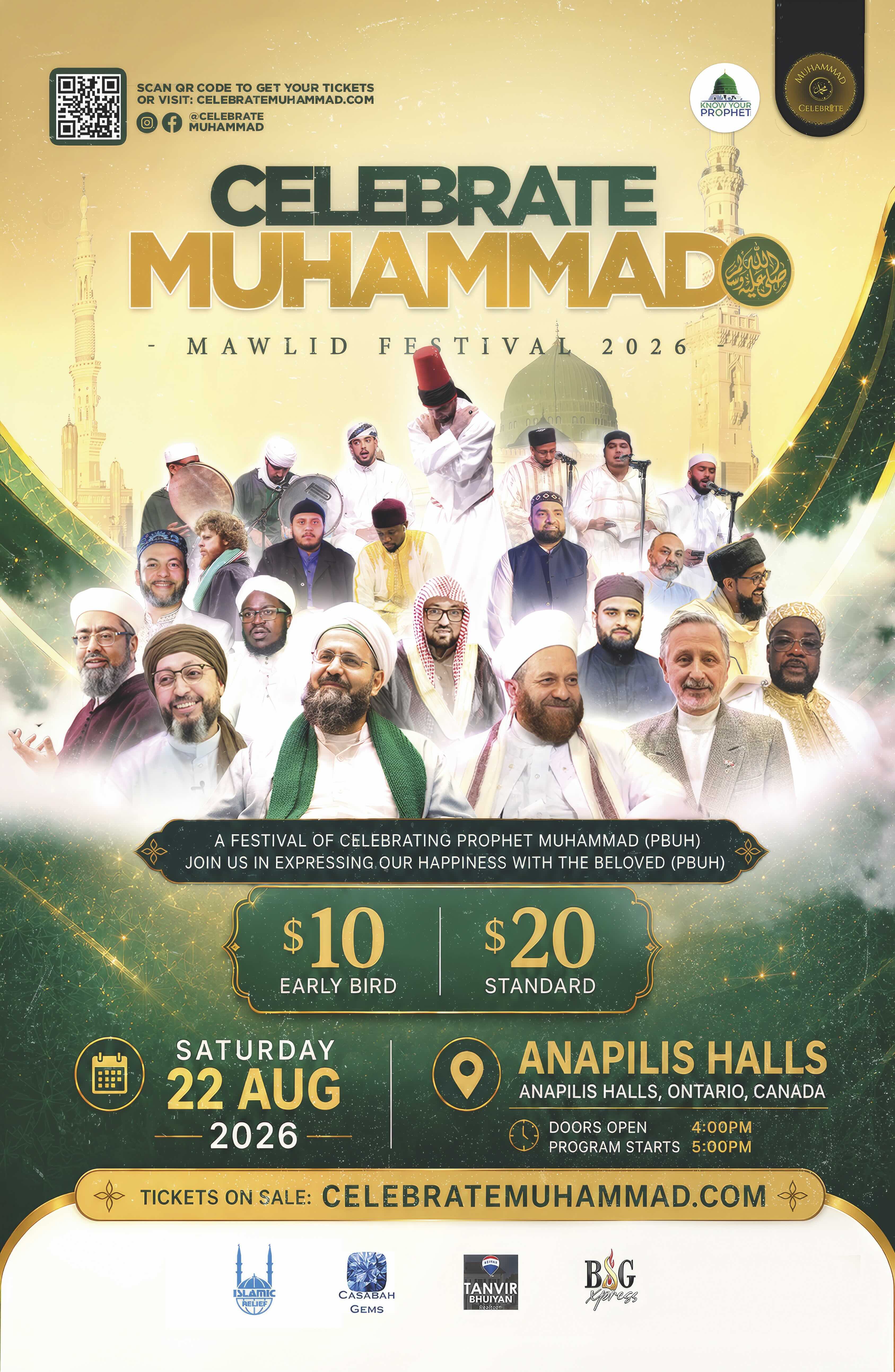 Celebrate Muhammad Annual Mawlid Festival 2026