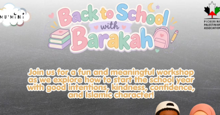 Mumini Back to School with Barakah Ages 4 to 12