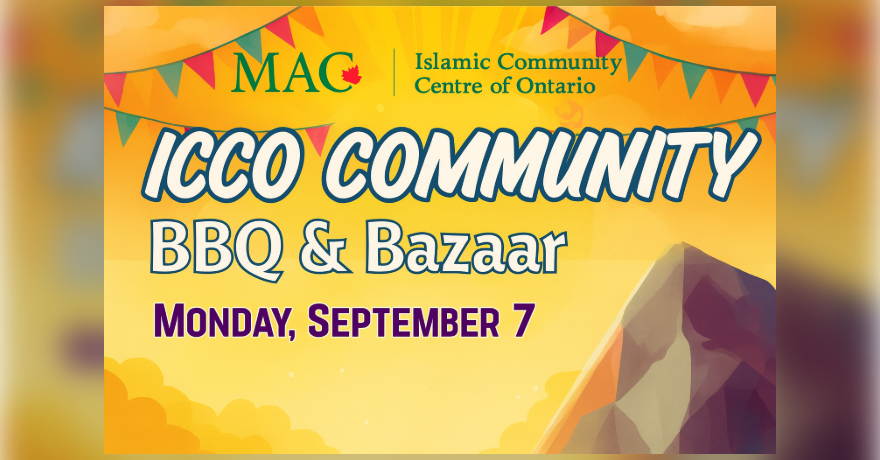 Islamic Community Centre of Ontario Community BBQ and Bazaar