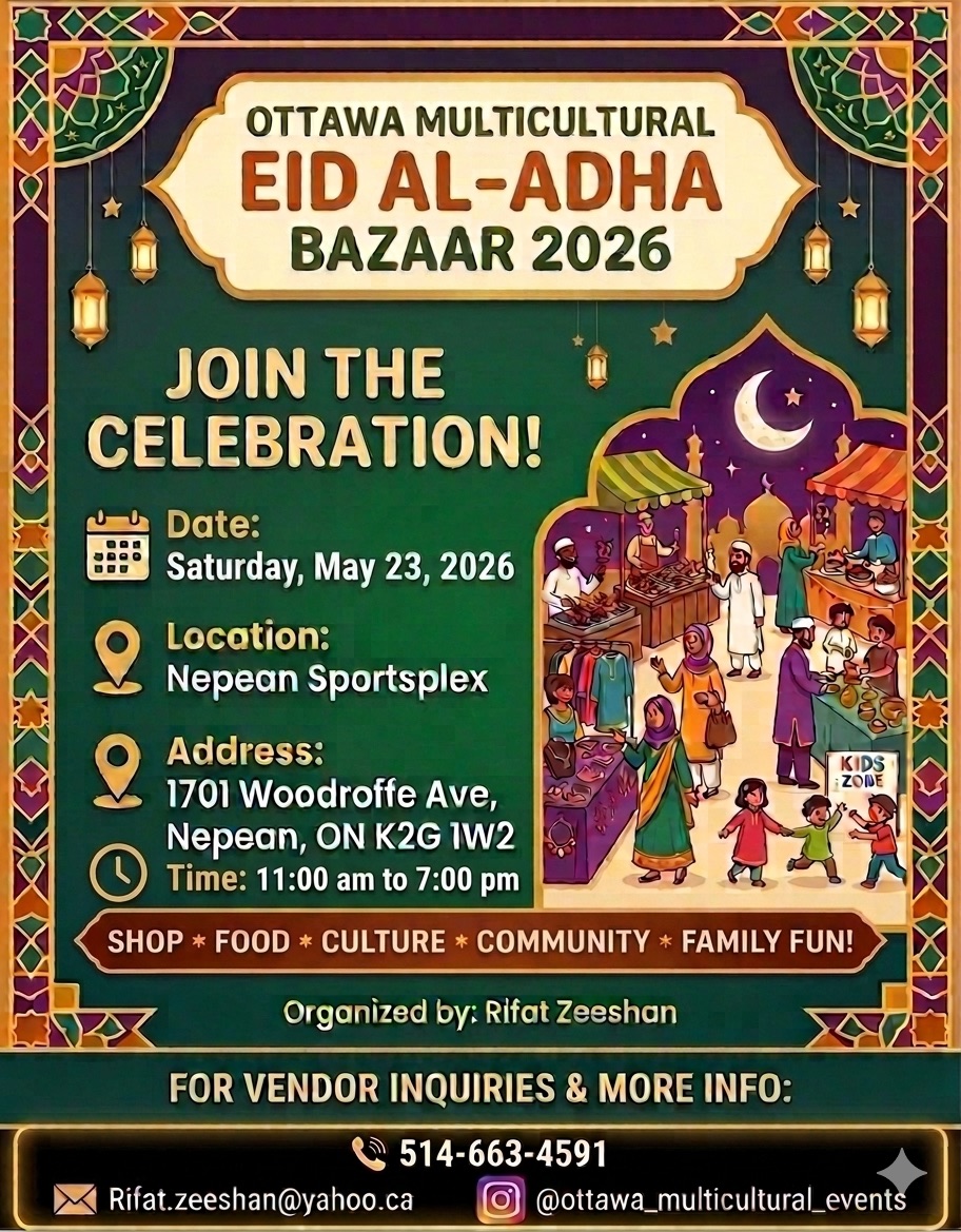 Ottawa Multicultural Eid Bazaar Eid ul Adha