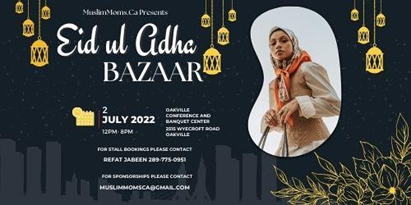 MuslimMom.Ca Eid Ul Adha Bazaar 2022