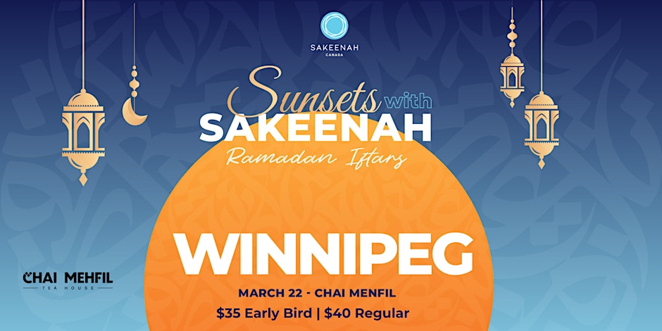 Sunsets with Sakeenah Winnipeg Ramadan Iftar