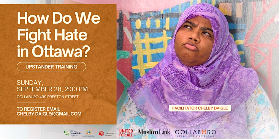 How Do We Fight Hate in Ottawa? Upstander Training
