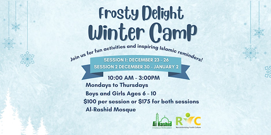 Al Rashid Mosque Frosty Delight: Winter Camp