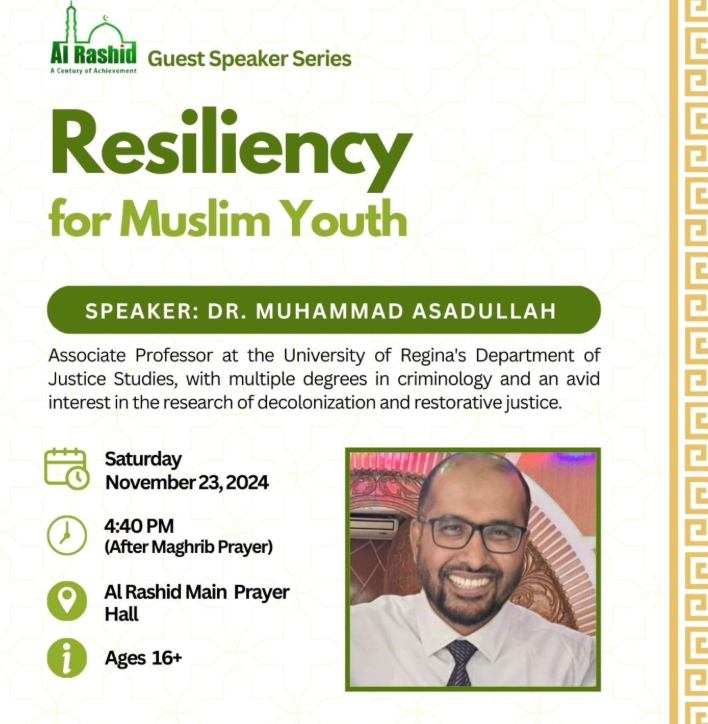 Al Rashid Mosque Resiliency for Muslim Youth