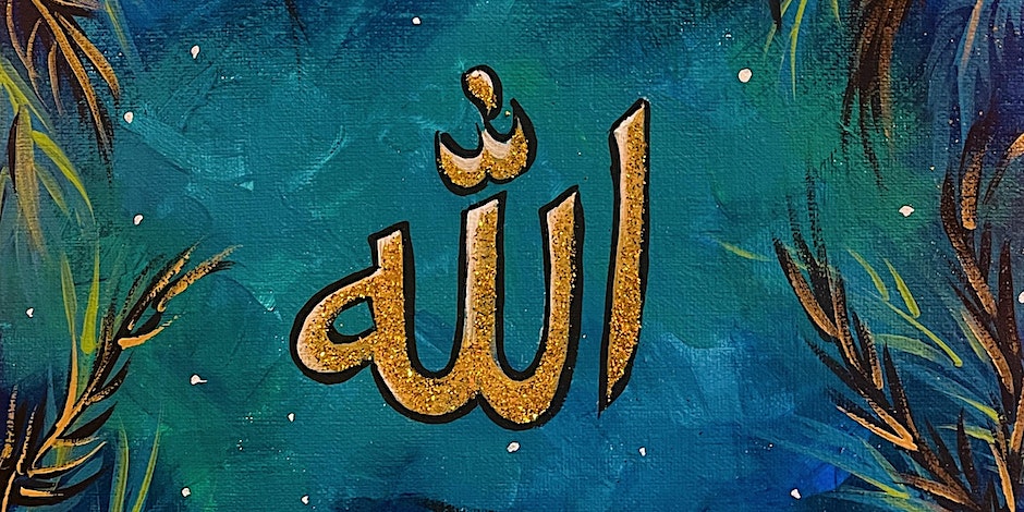 Ramadan Kareem - Follow n Paint - Allah Painting - 25th March 10am -12pm