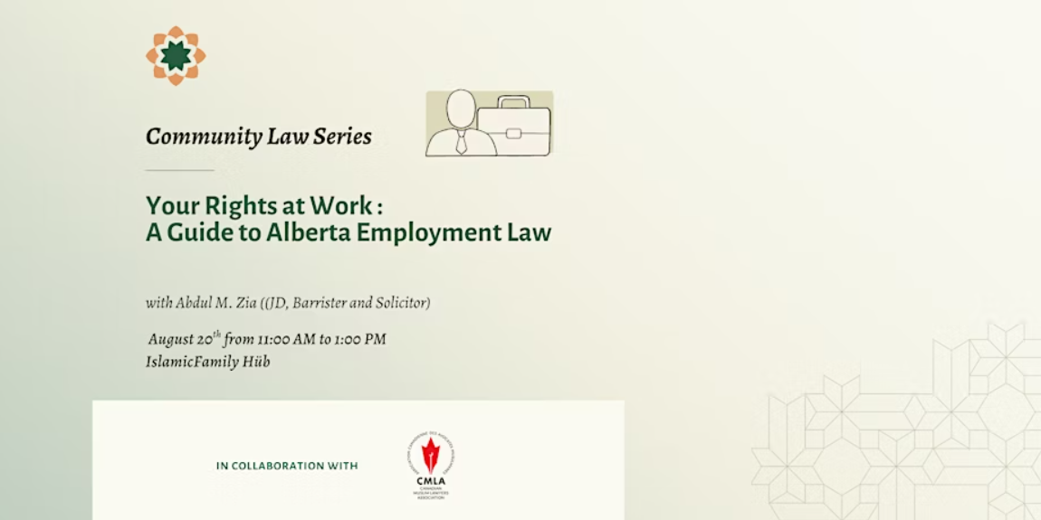 IslamicFamily Your Rights at Work: A Guide to Alberta Employment Law