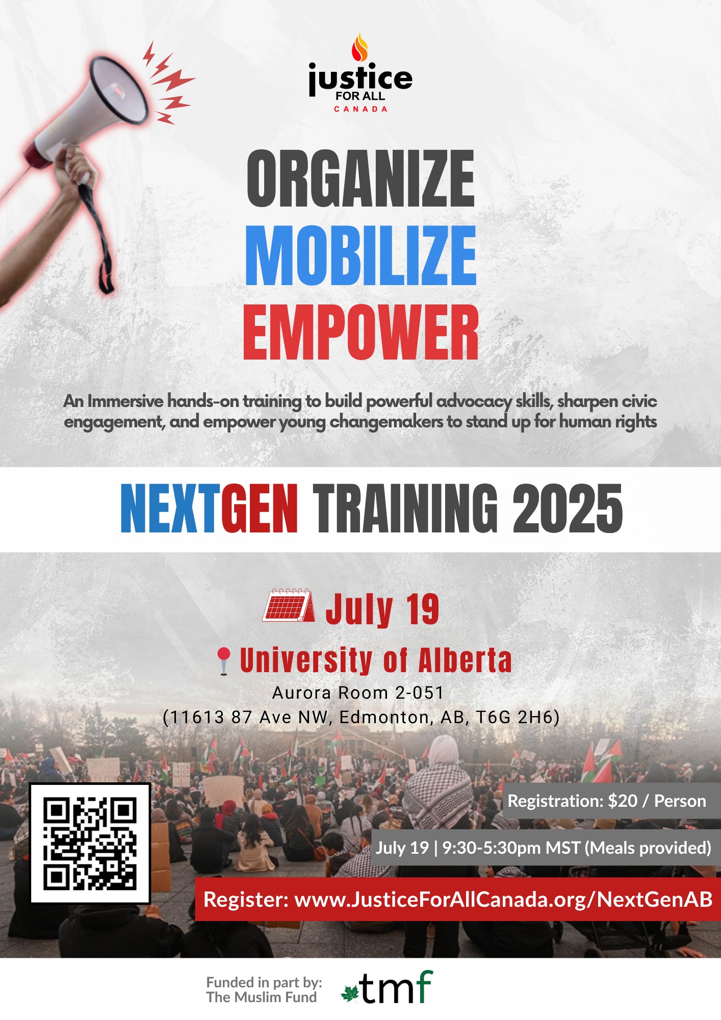 Justice for All Canada Muslim Youth Human Rights Training