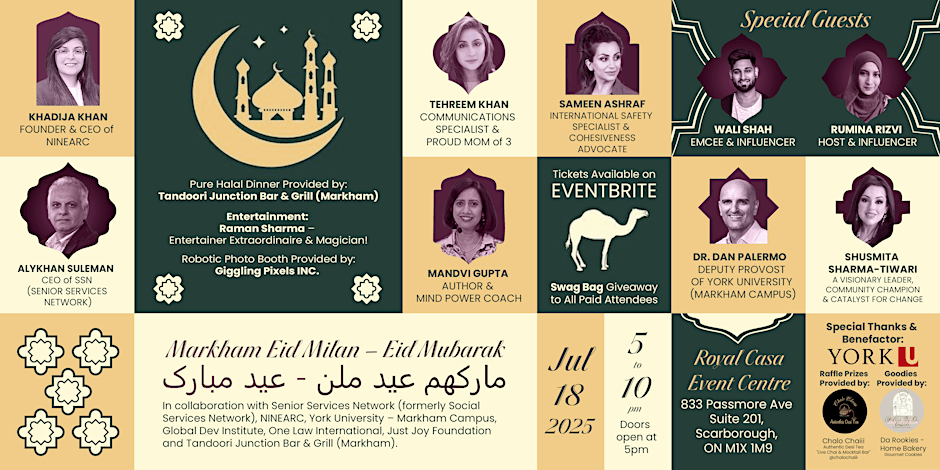 Markham Eid Milan 2025: Empowerment, Unity and Celebration