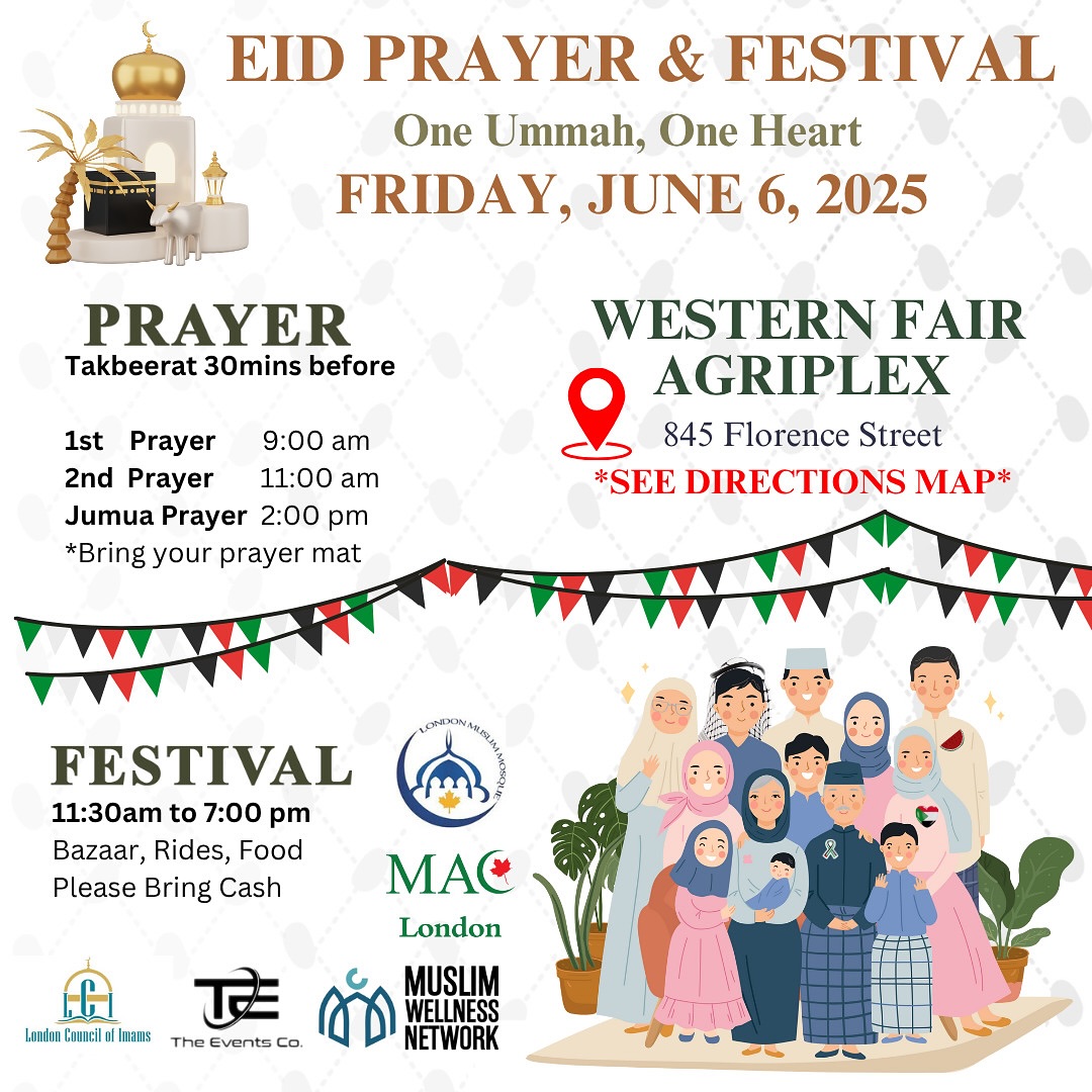 London Eid Al Adha Prayer and Festival