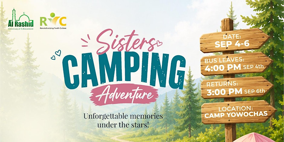 Al Rashid Youth Club Sisters Camping Adventure