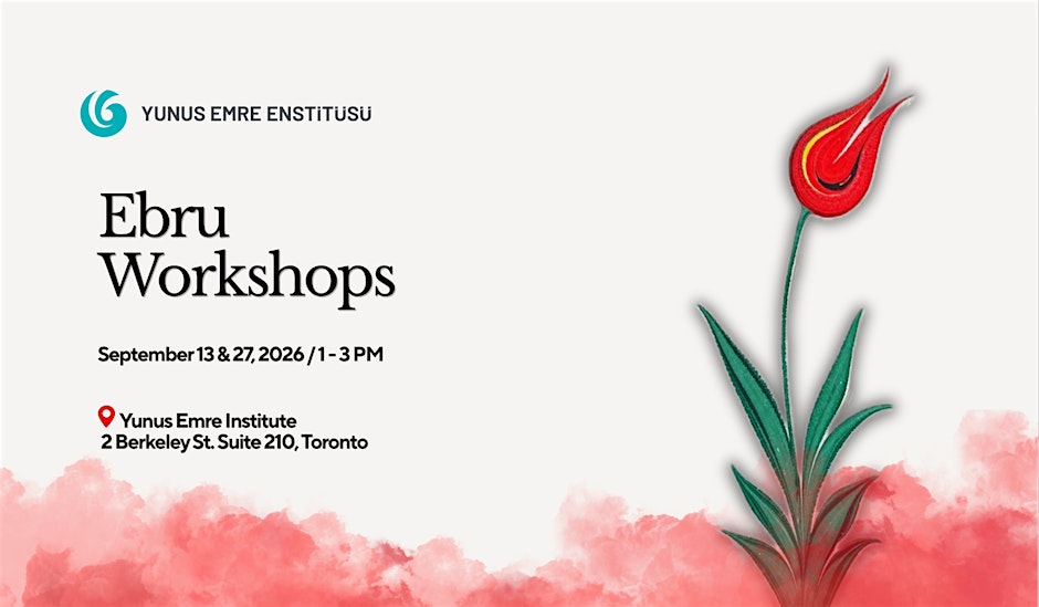 Ebru (Water Marbling) Workshops with Hacer Ozcan